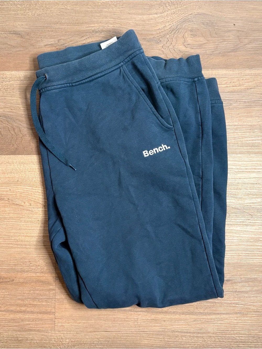 Bench Kids Dark Blue Jogger Sweatpants with Logo